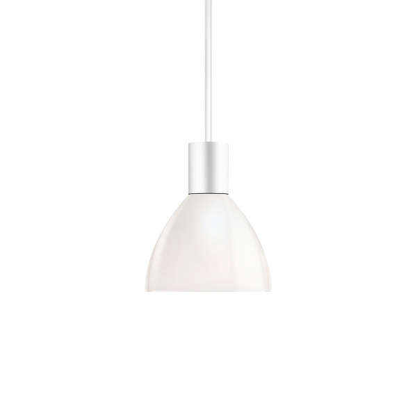 Pendant luminaire SILVA NEO 110 LED for the 230V track system DUOLARE from Bruck - here the variant with surface white