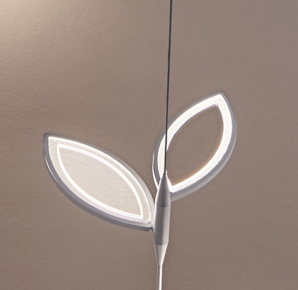 Leaf unit "open + closed" for the light object FLAVIA by Oligo
