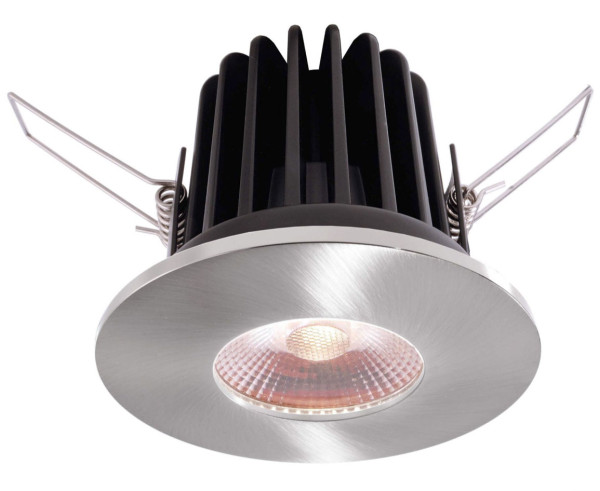 LED recessed luminaire with the dimming behavior similar to an incandescent lamp: the color temperature is reduced from 2800 to 2000K during dimming, i.e. the white light gets a warmer hue. Replaceable front. Note: The desired front (cover) must be ordered separately.