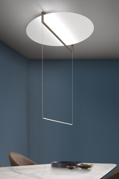 Essenza ceiling and pendant light by Icone