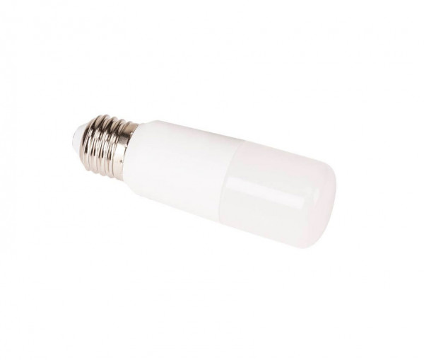Very narrow LED lamp with E27 thread and light color 3000K (warm white)