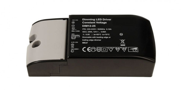 12V LED-Konverter mit konstanter Ausgangsspannung, dimmbar
