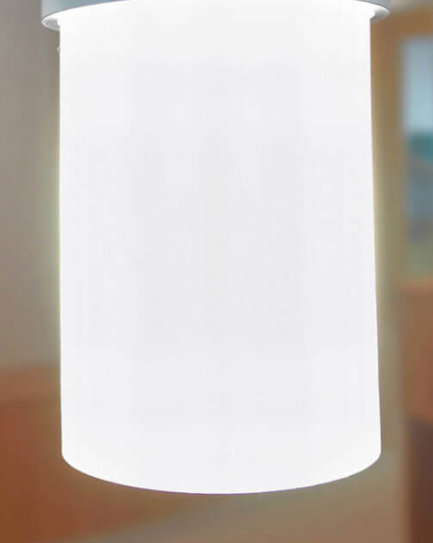 Ersatzglas weiß für die Pendelleuchte BENE von Oligo