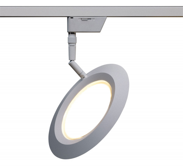 Room light 41 DEGREES for the 24V track system SMART.TRACK from Oligo optionally with the light colors 2700K or 3000K. Available in the surfaces black, white and chrome matt 