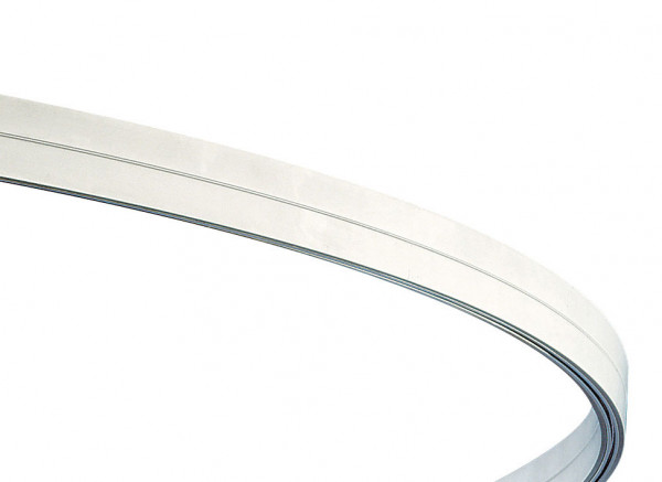 Curved track of the CHECK IN rail system from Oligo