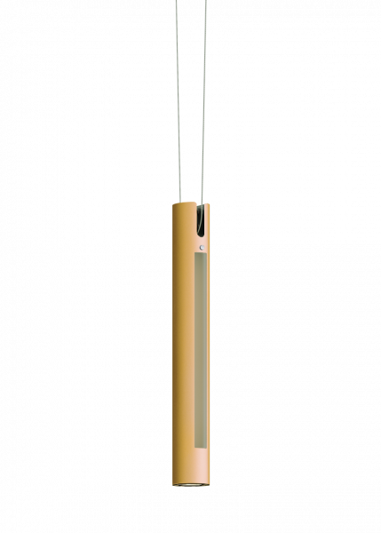 Leuchtenkopf BREAK IT aus dem System SLACK LINE von Oligo - Oberfläche bronze