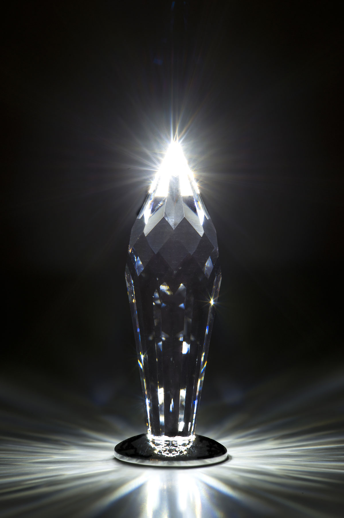 LED Sternenhimmel-Lichtpunkt mit Swarovski Kristall | Wohlrabe Lichtsysteme