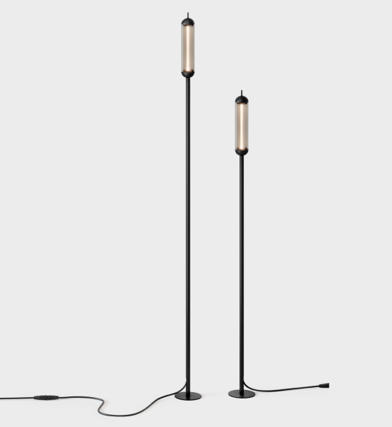 LED solar light reed solar join from IP44.DE available in 150cm or 175cm height (picture shows both variants side by side - only one light is included in delivery)