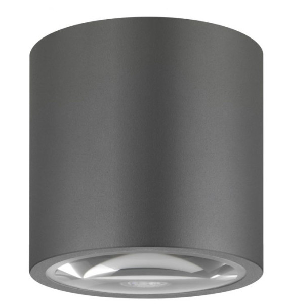 LED ceiling luminaire for outdoor use under a canopy, above the terrace or even in the bathroom