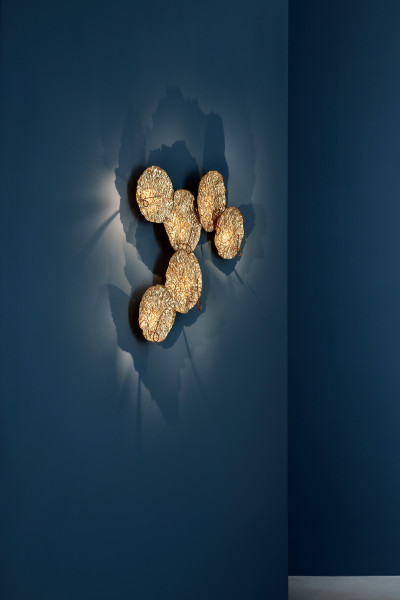 Wandleuchte Gold Moon von Catellani&Smith